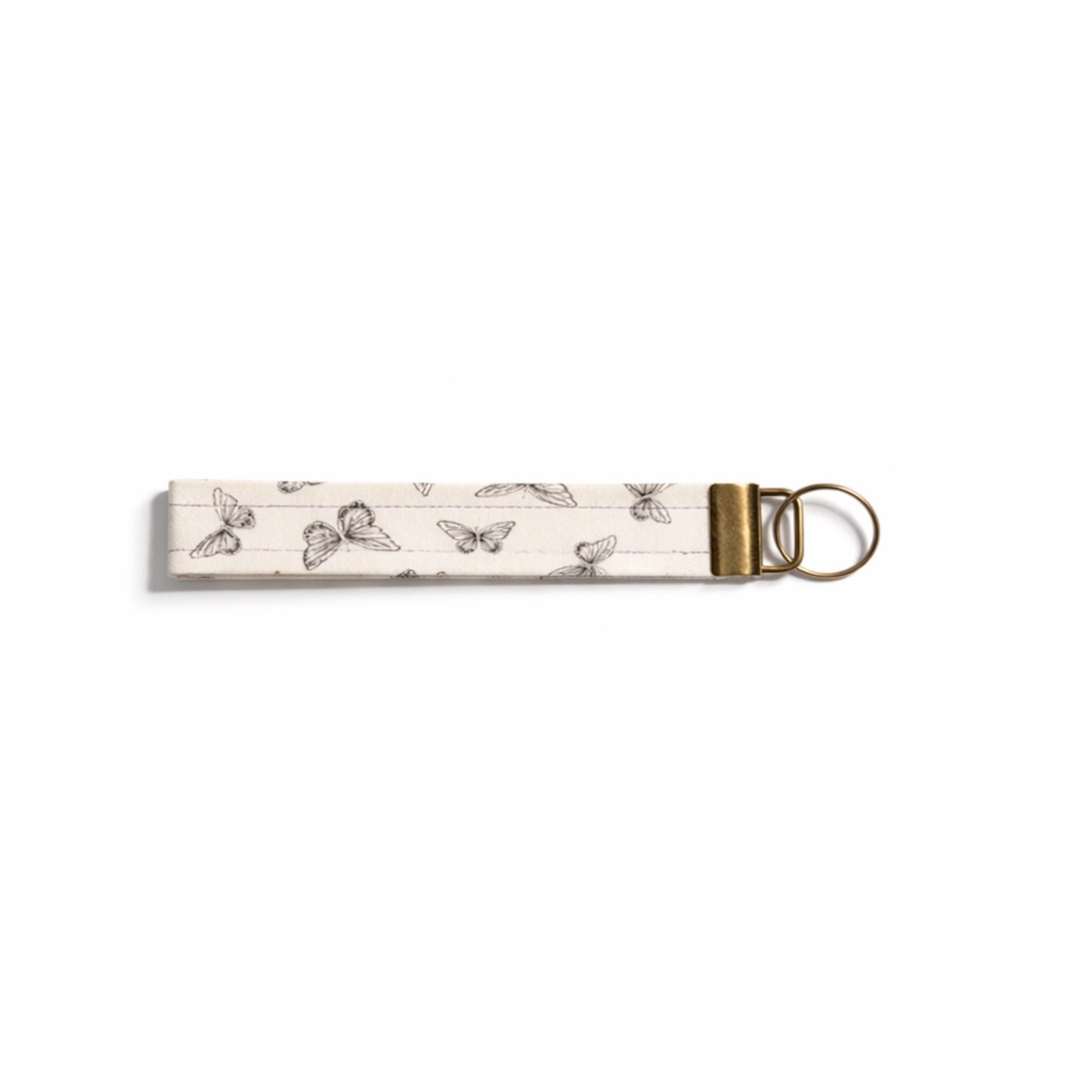 Black Butterfly Cloth Wristlet