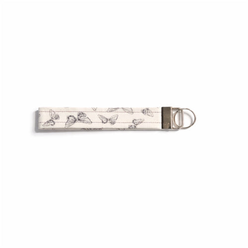 Black Butterfly Cloth Wristlet
