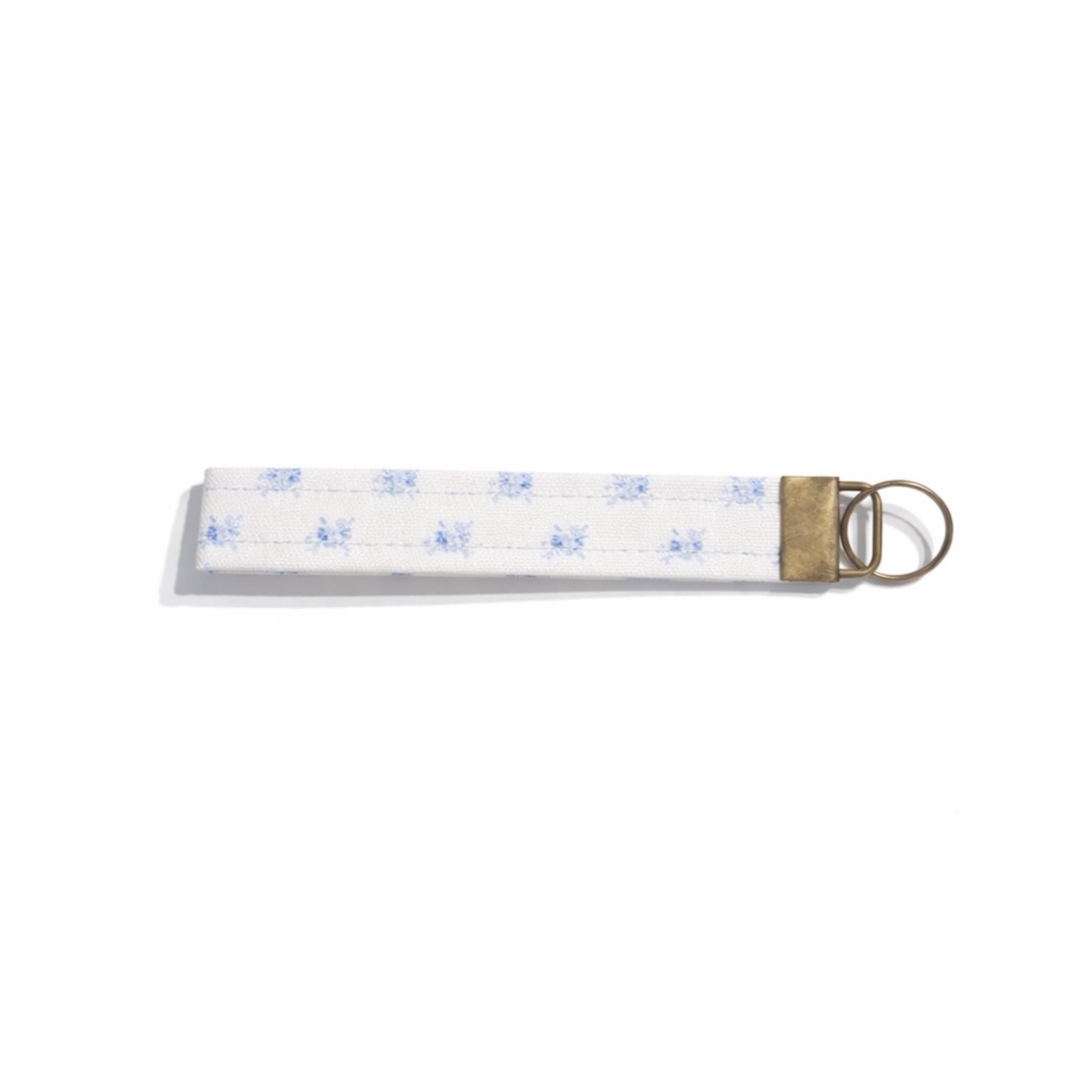 Blue Flower Cloth Wristlet