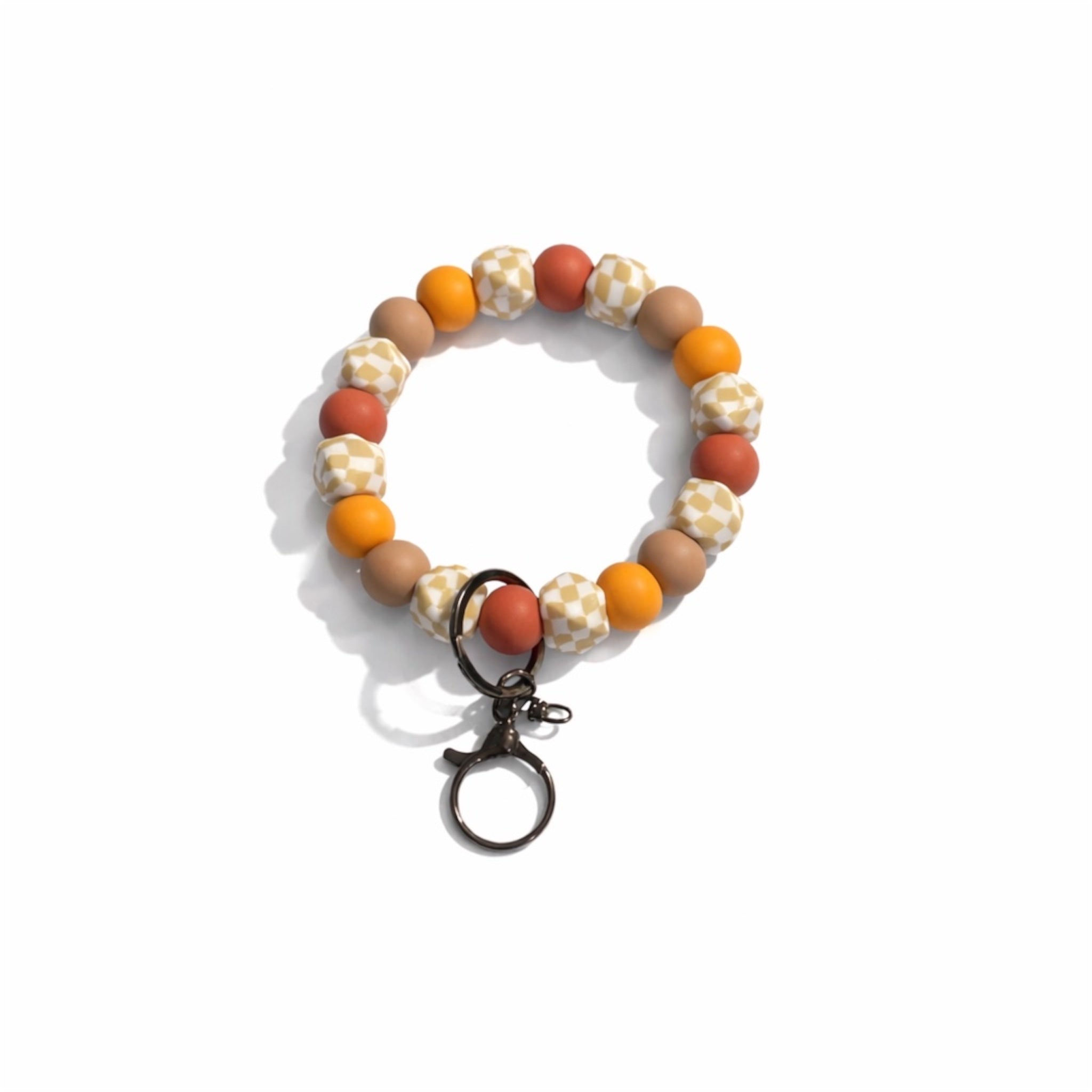 Golden Harvest Silicon Beaded Wristlet