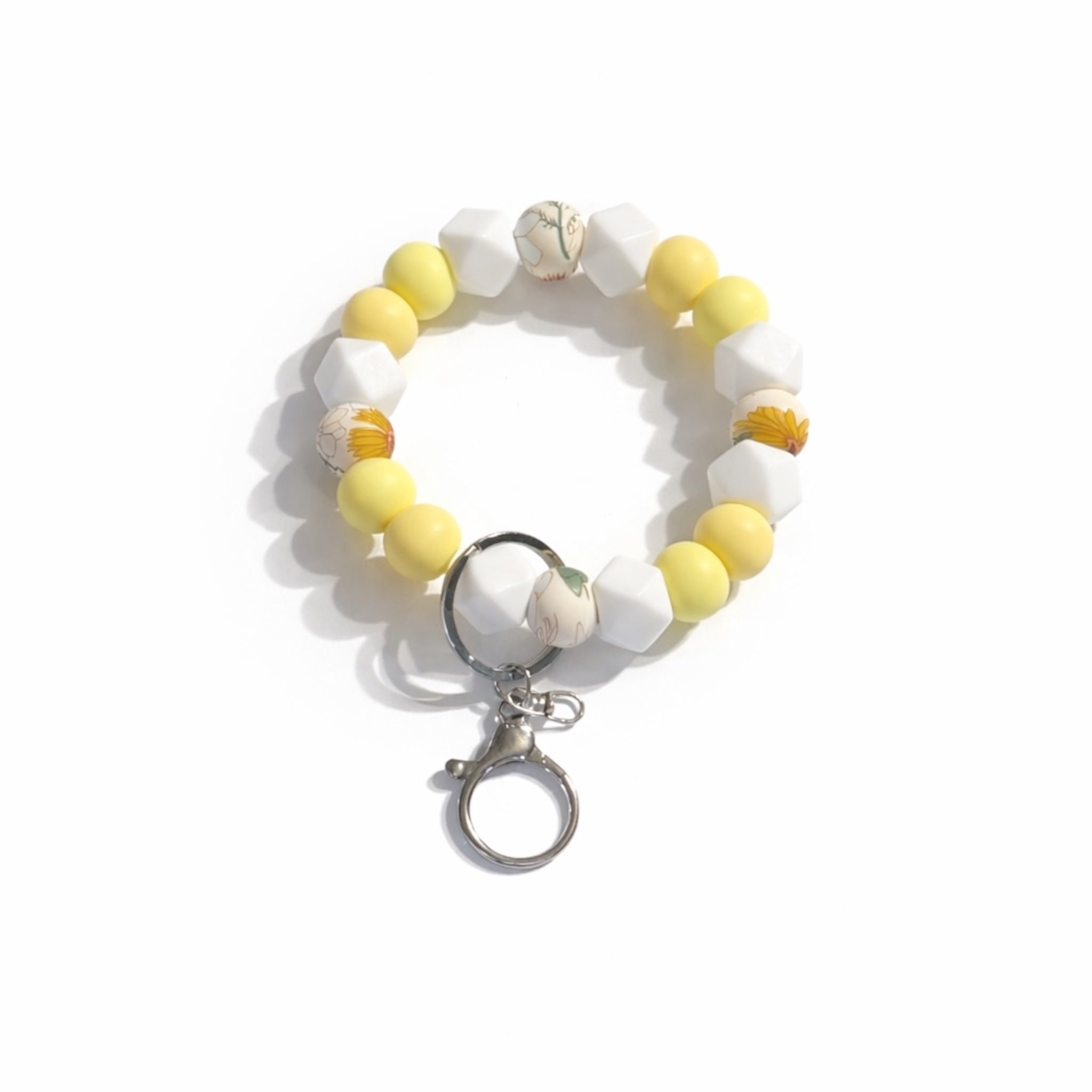 Sunshine Garden Silicon Beaded Wristlet