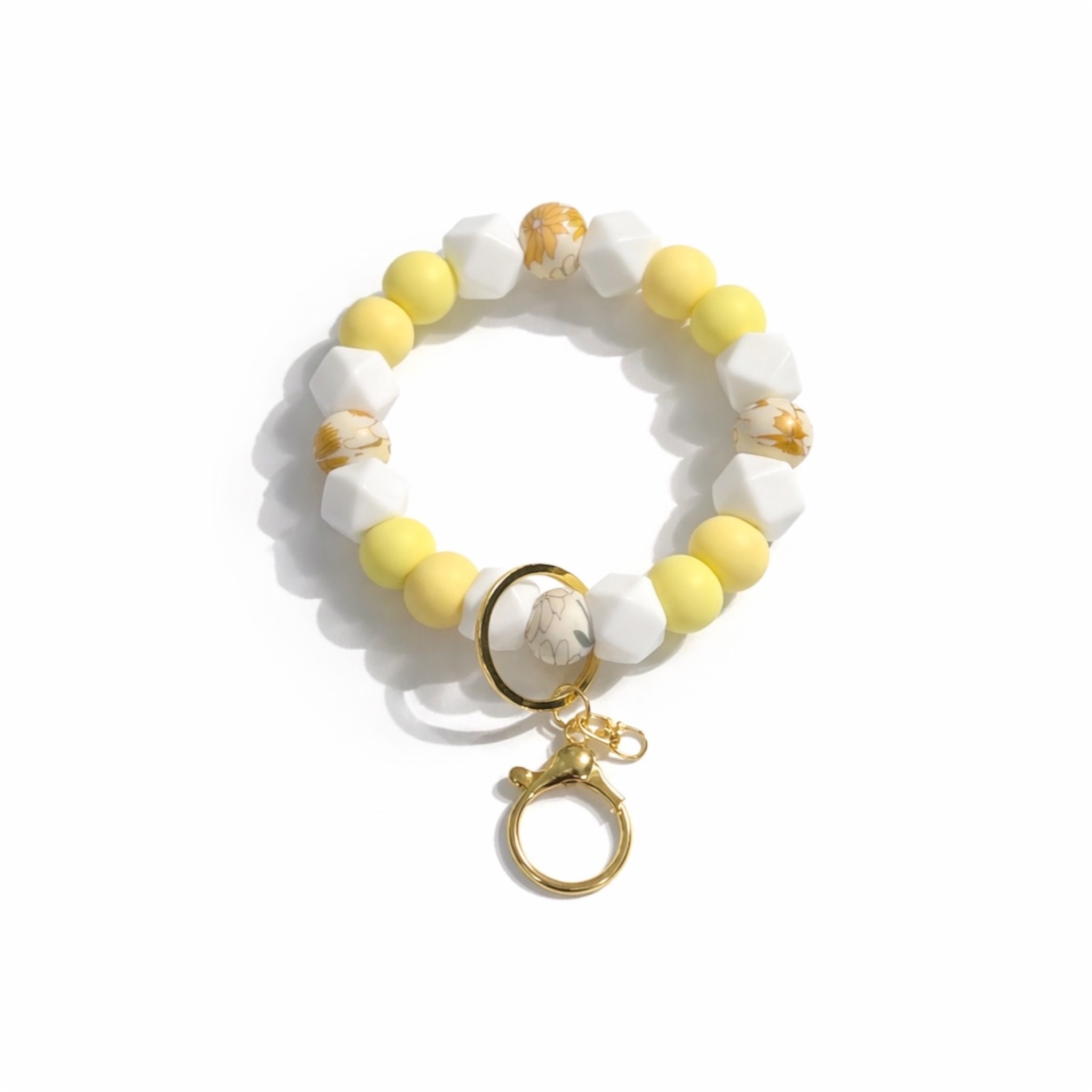 Sunshine Garden Silicon Beaded Wristlet
