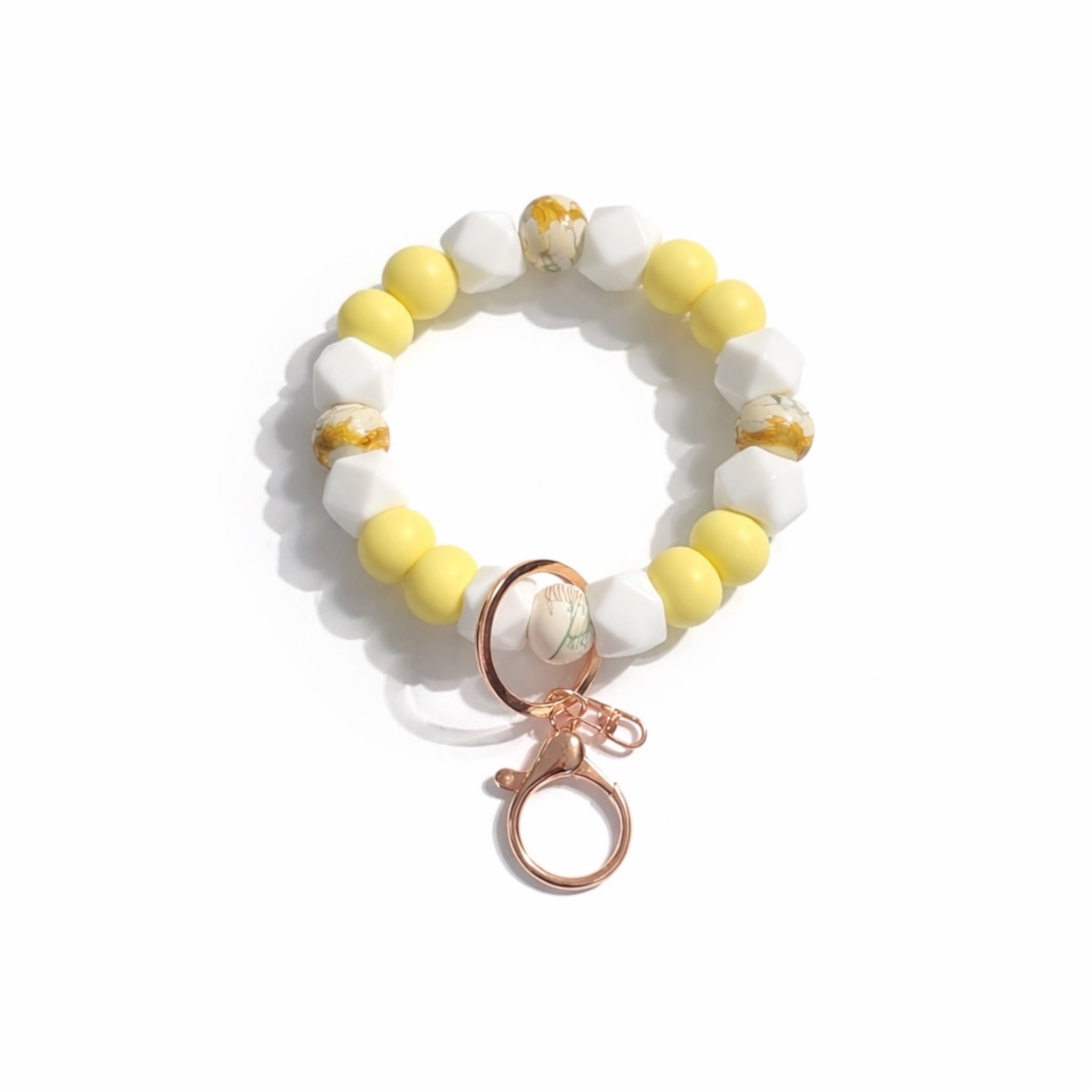 Sunshine Garden Silicon Beaded Wristlet