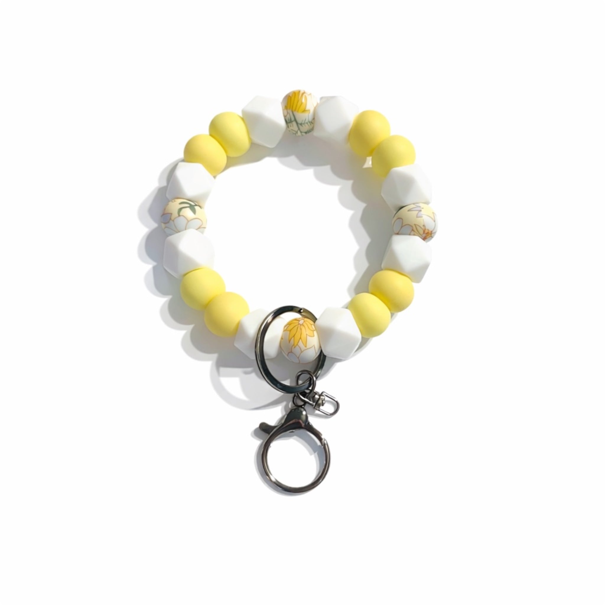 Sunshine Garden Silicon Beaded Wristlet