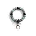 Midnight Tide Silicon Beaded Wristlet