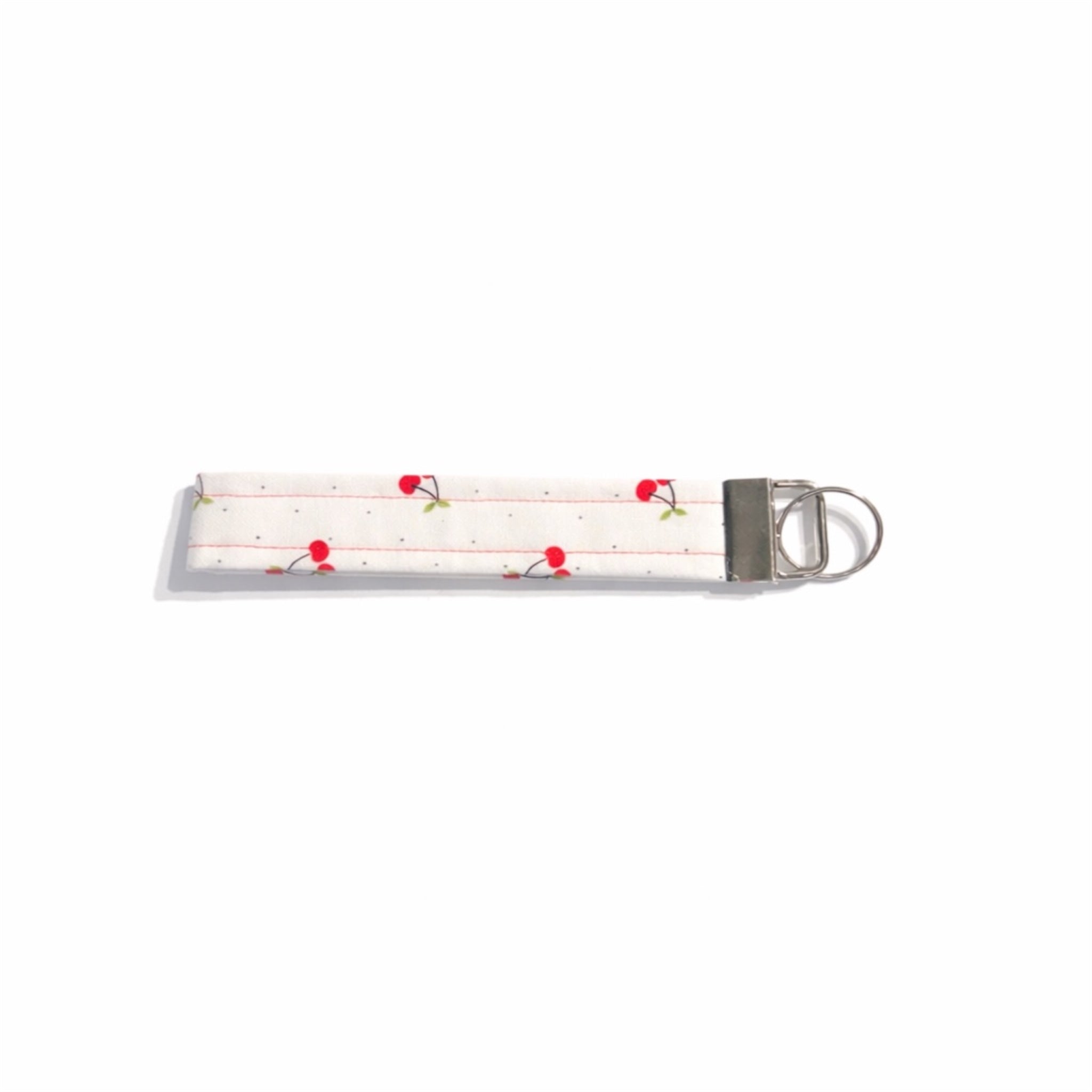 Red Cherry Cloth Wristlet